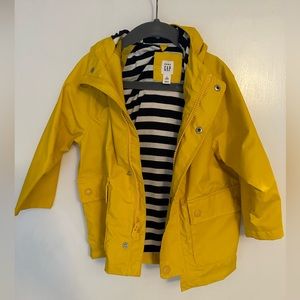 Baby Gap yellow raincoat